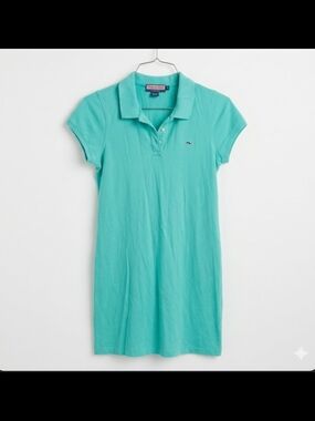 Vineyard Vines Teal Polo Dress Size Medium